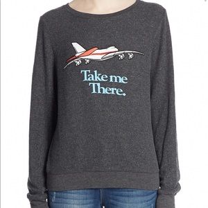 Wildfox Take me There. sweatshirt xs ✈️